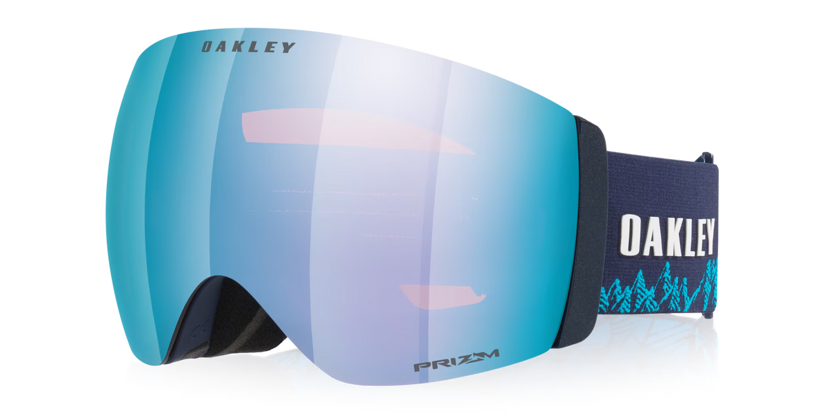 Oakley Men's Flight Deck Pro L (low Bridge Fit) Mikaela Shiffrin Signature Series Snow Goggles - Space Dust Abyss