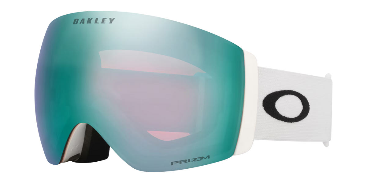 Oakley Men's Flight Deck Pro L (low Bridge Fit) Snow Goggles - White