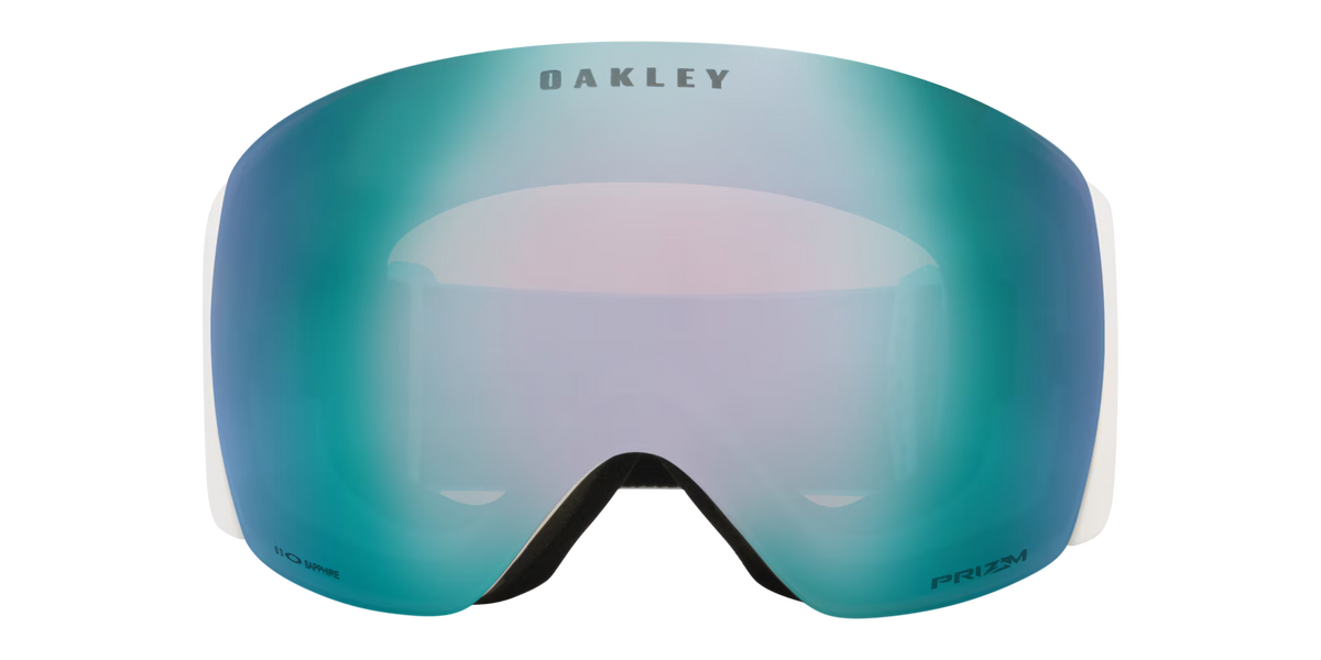 Oakley Men's Flight Deck Pro L (low Bridge Fit) Snow Goggles - White