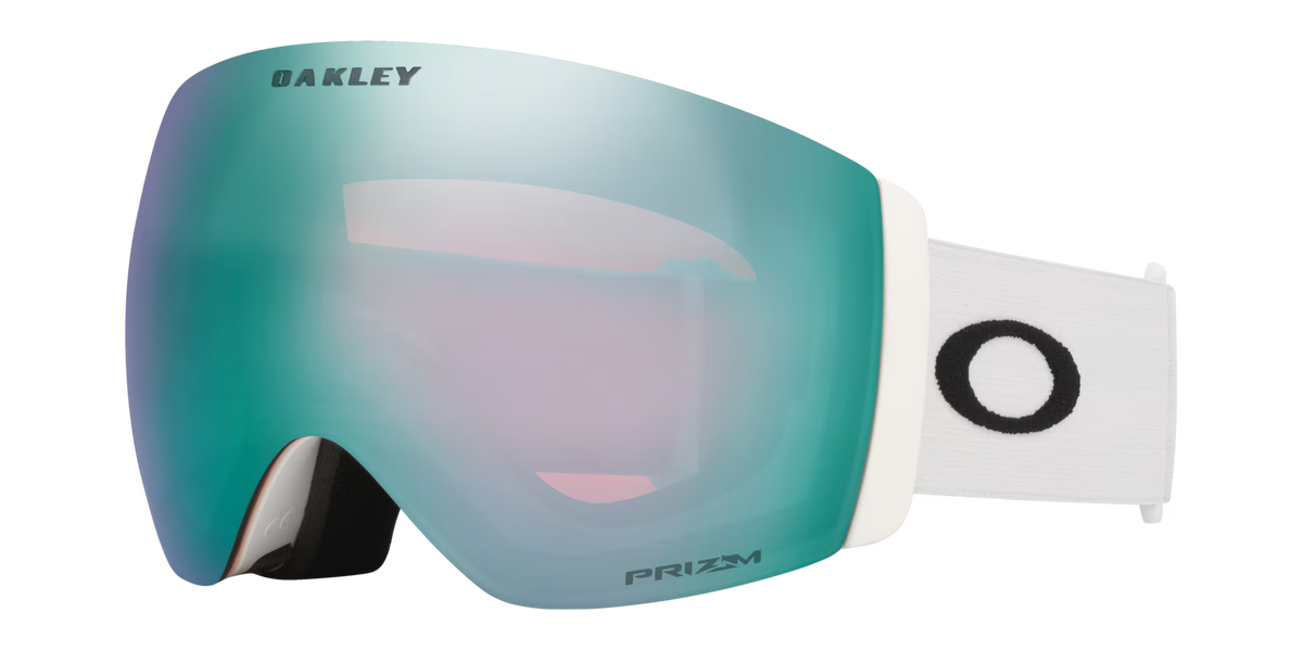 Oakley Men's Flight Deck Pro L (low Bridge Fit) Snow Goggles - White