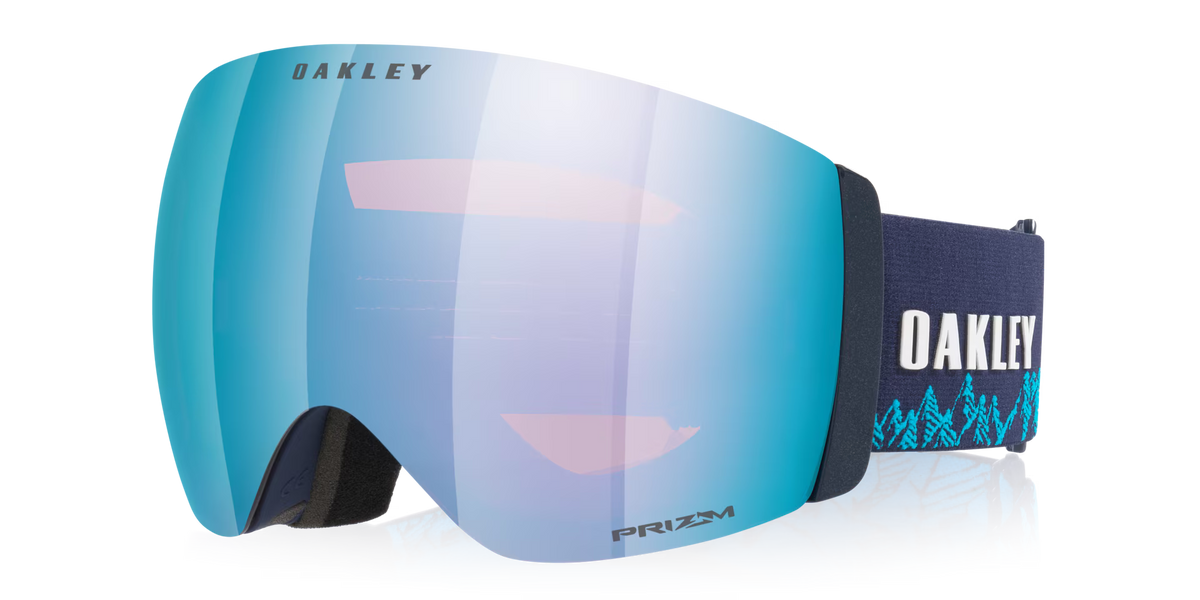 Oakley Men's Flight Deck Pro L Mikaela Shiffrin Signature Series Snow Goggles - Space Dust Abyss