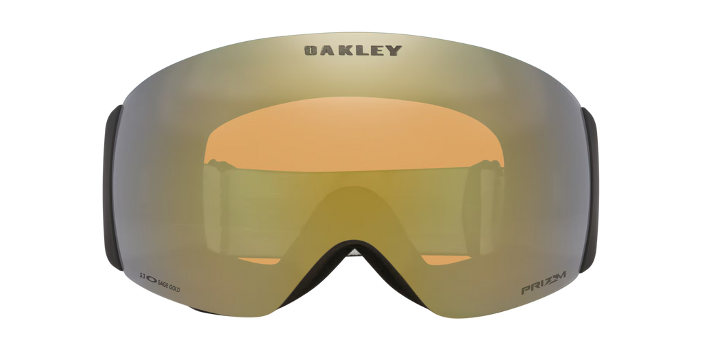 Oakley Men's Flight Deck Pro M (low Bridge Fit) Snow Goggles - Black