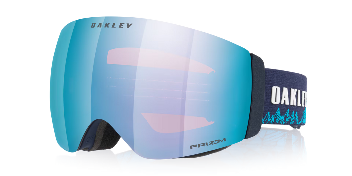 Oakley Men's Flight Deck Pro M Mikaela Shiffrin Signature Series Snow Goggles - Space Dust Abyss