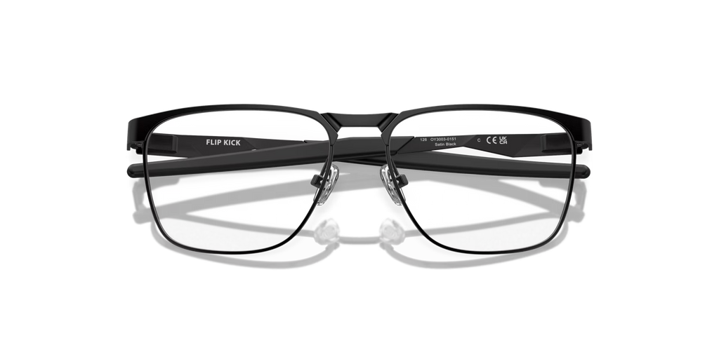Oakley Men's Flip Kick (youth Fit) Eyeglasses - Black