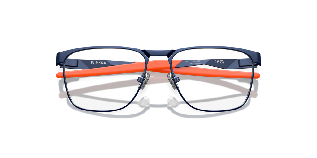 Oakley Men's Flip Kick (youth Fit) Eyeglasses - Matte Midnight