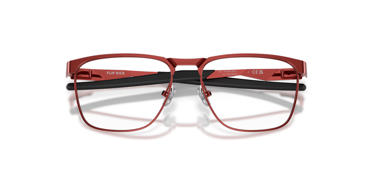 Oakley Men's Flip Kick (youth Fit) Eyeglasses - Red