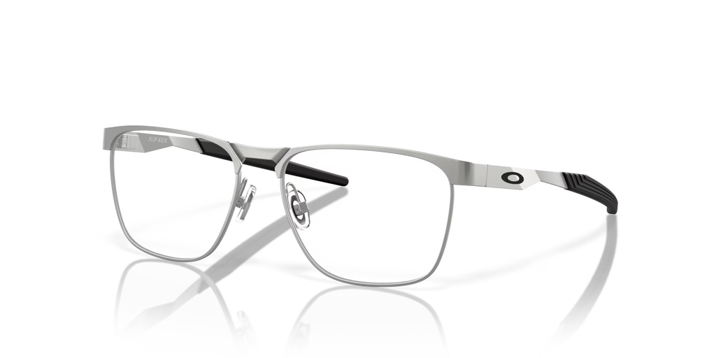 Oakley Men's Flip Kick (youth Fit) Eyeglasses - Satin Chrome