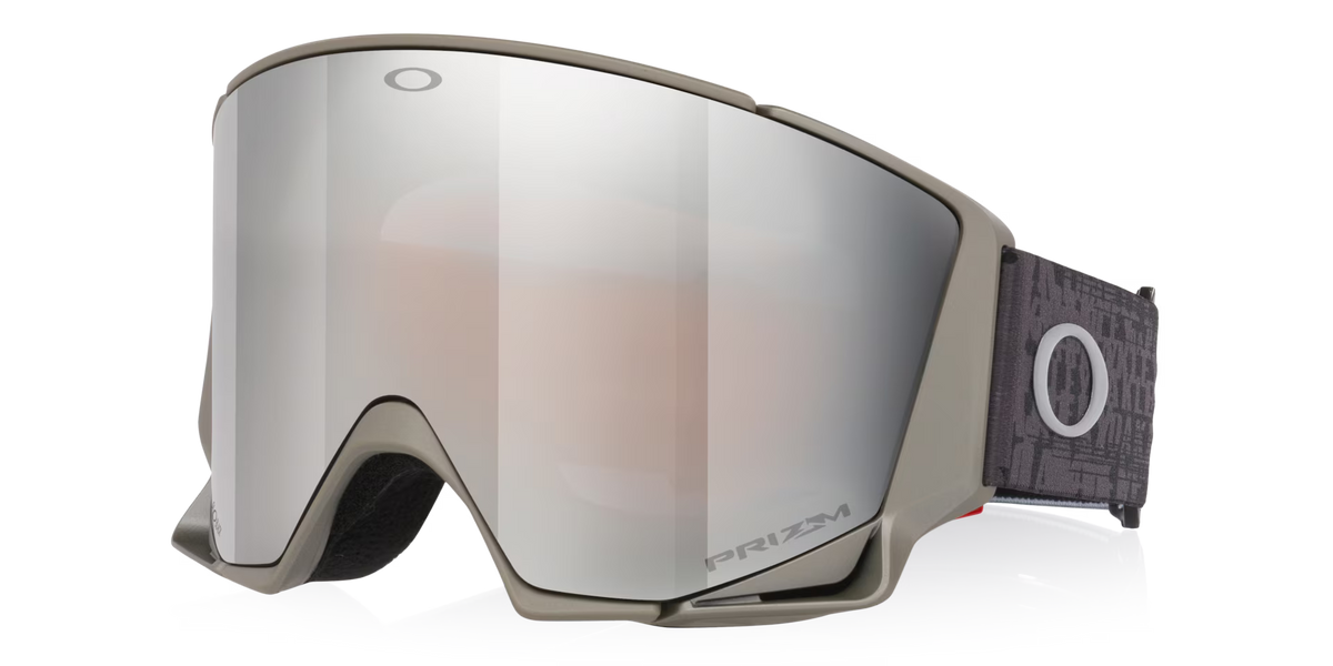 Oakley Men's Flow Scape L (low Bridge Fit) Snow Goggles - Matte Titanium