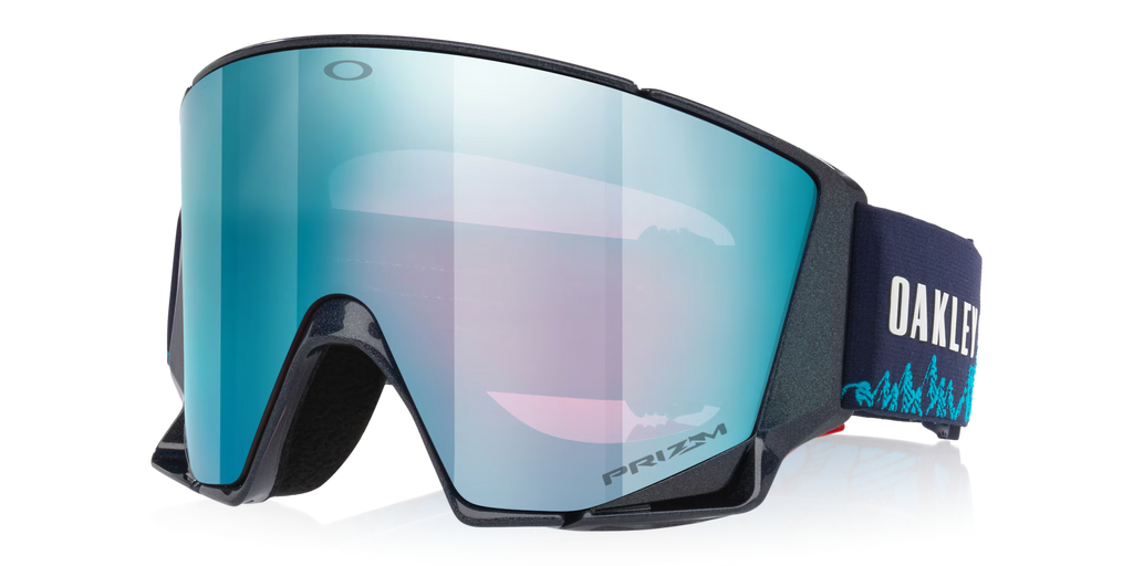 Oakley Men's Flow Scape L Mikaela Shiffrin Signature Series Snow Goggles - Space Dust Abyss