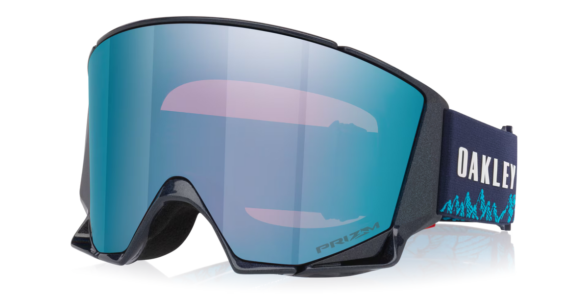 Oakley Men's Flow Scape M (low Bridge Fit) Mikaela Shiffrin Signature Series Snow Goggles - Space Dust Abyss