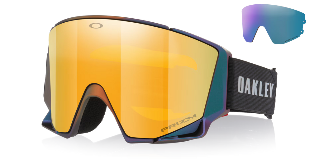 Oakley Men's Flow Scape M (low Bridge Fit) Snow Goggles Aura Collection - PGRG Colorshift Fade