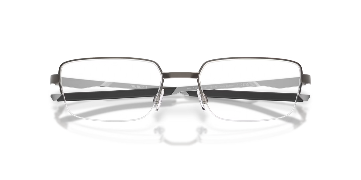 Oakley Men's Foil Rq 0.5 Eyeglasses - Matte Cement