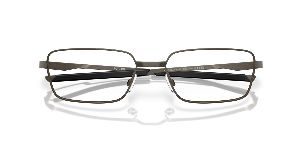 Oakley Men's Foil Rq Eyeglasses - Satin Lead