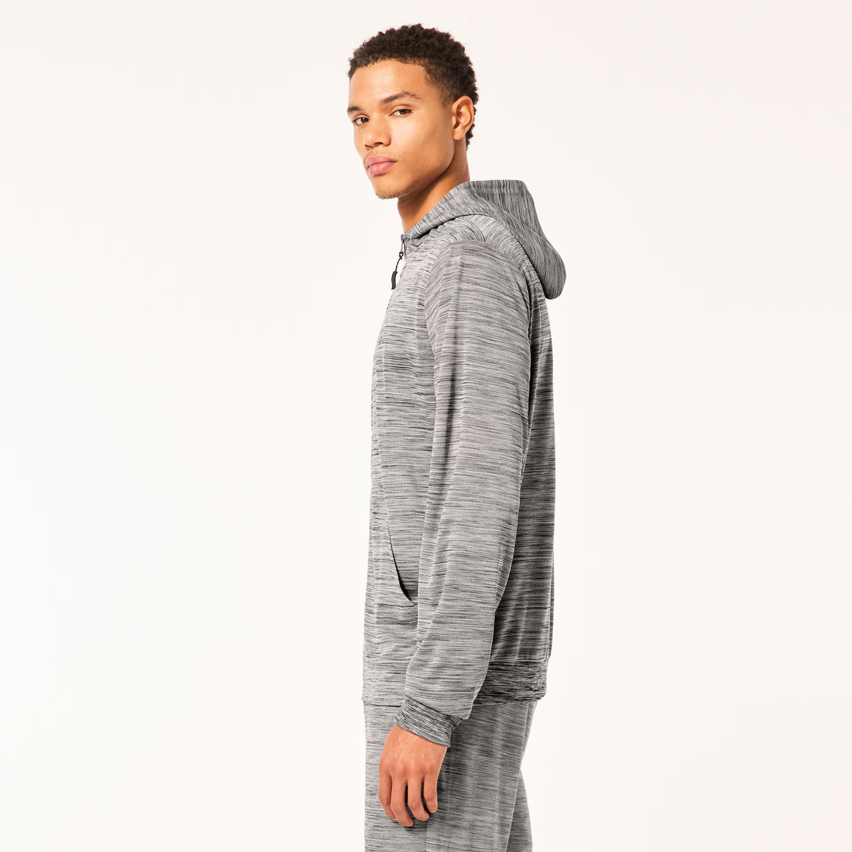 Oakley Men's Foundational Fz Hoodie 3.0 - Uniform/Lunar Heather