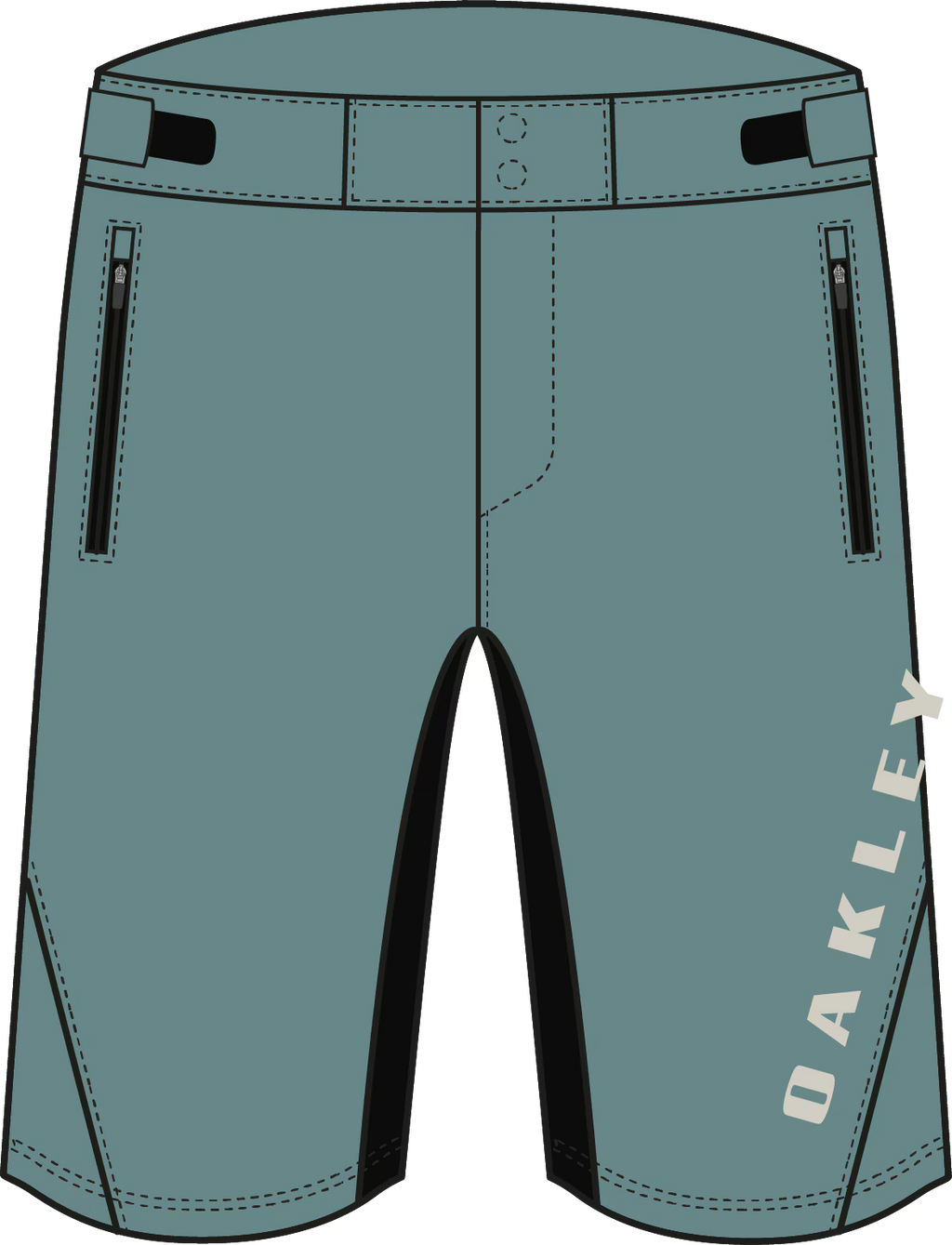 Oakley Men's Free Ride Lined Short - Pacific