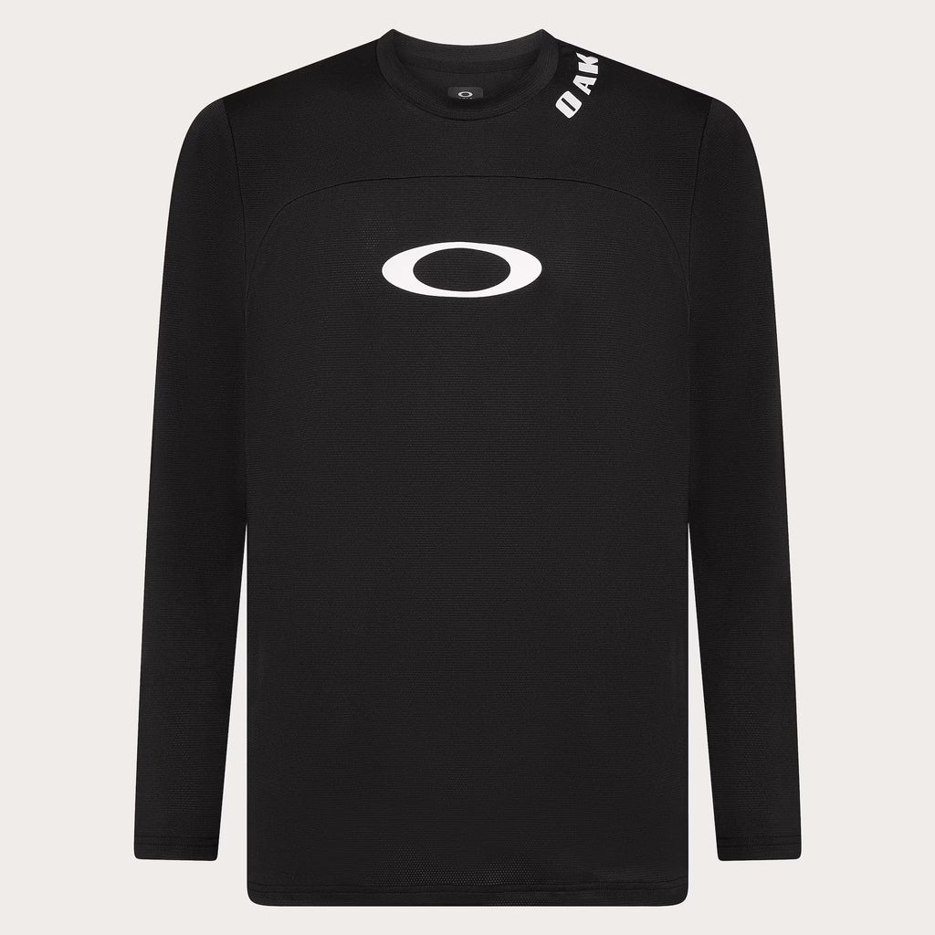 Oakley Men's Free Ride Rc Ls Jersey - Black