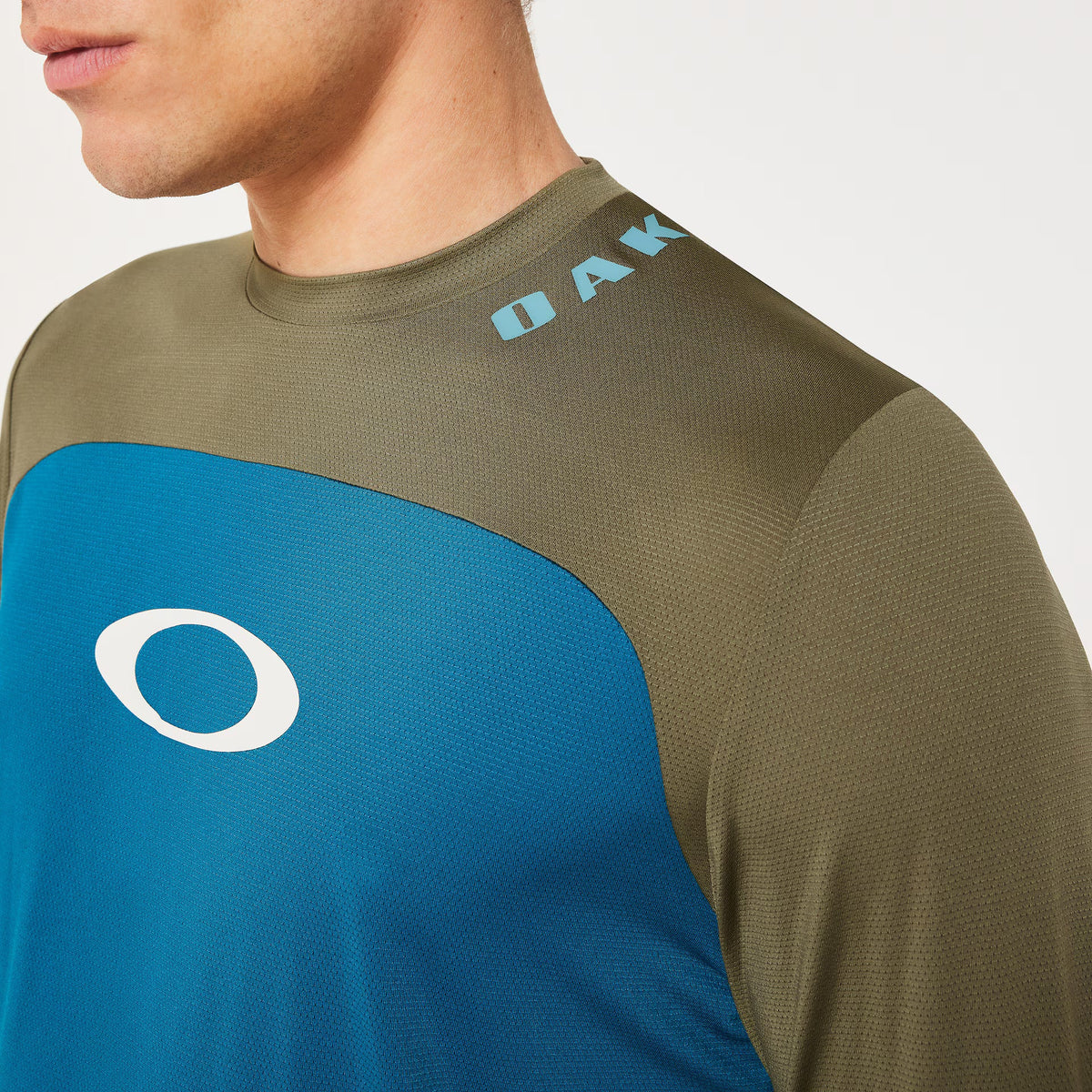 Oakley Men's Free Ride Rc Ls Jersey - Green