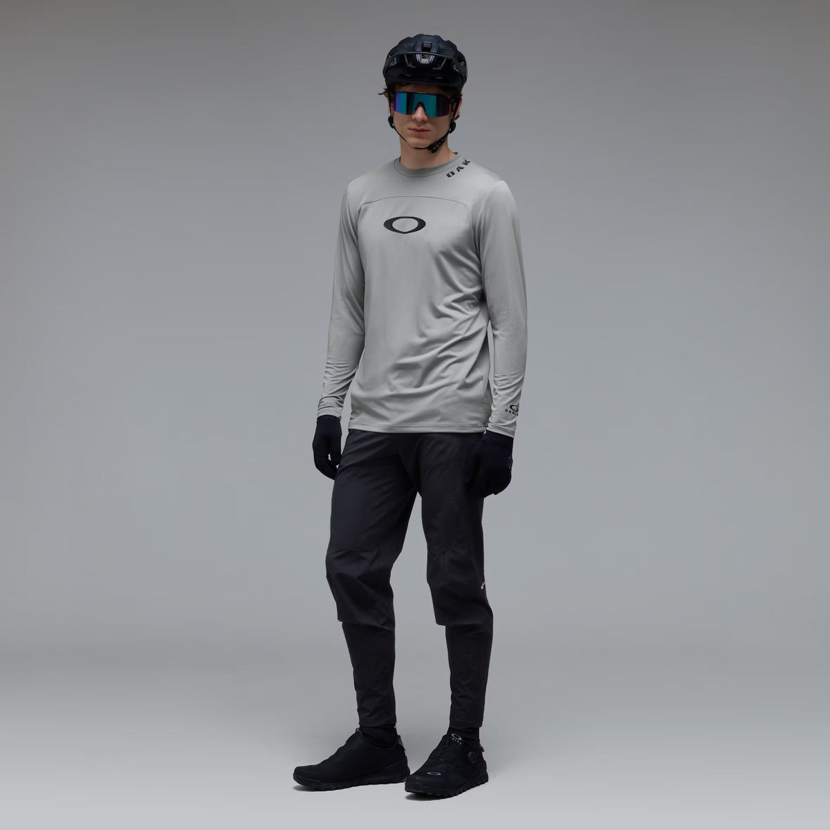 Oakley Men's Free Ride Rc Ls Jersey - Cement