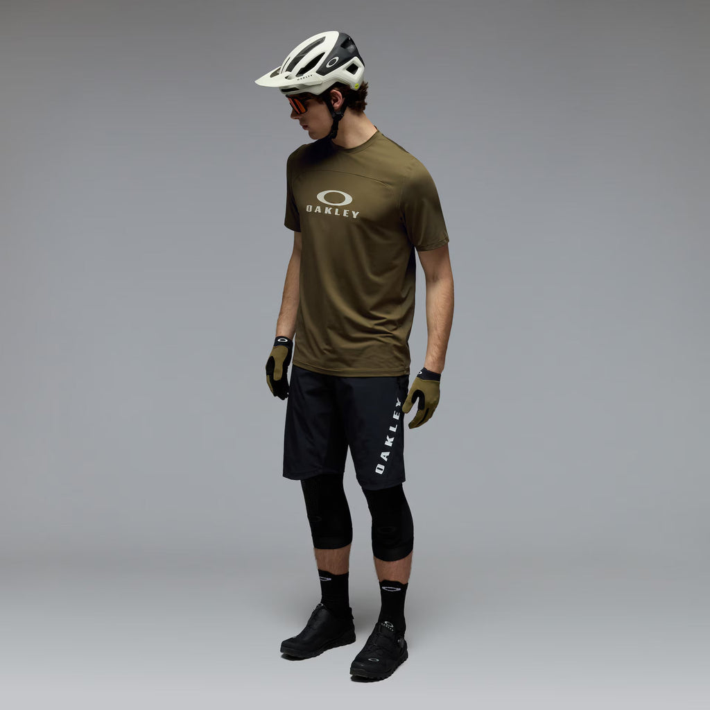 Oakley Men's Free Ride Rc Ss Jersey - Green