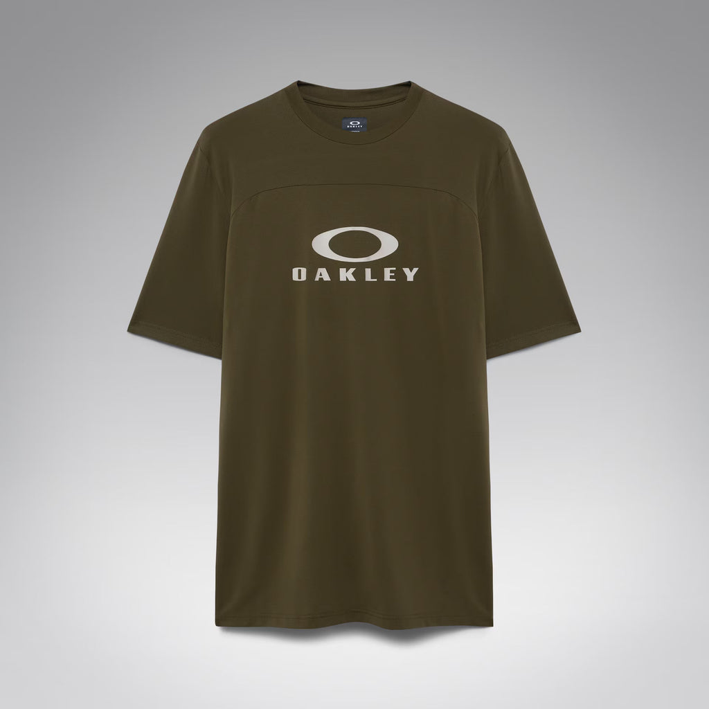Oakley Men's Free Ride Rc Ss Jersey - Green