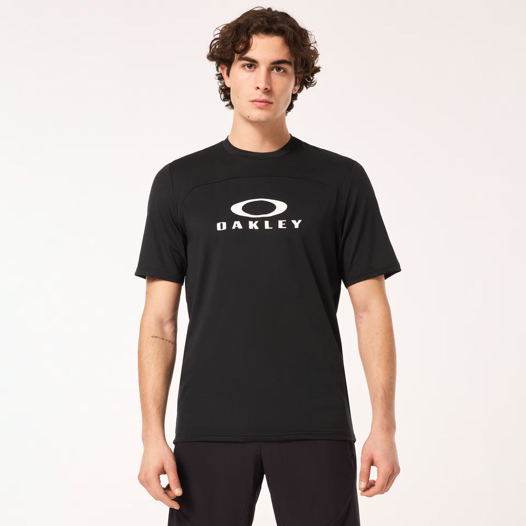 Oakley Men's Free Ride Rc Ss Jersey - Black