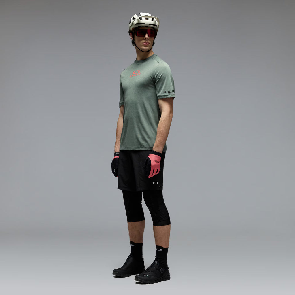 Oakley Men's Free Ride Rc Ss Jersey - Green