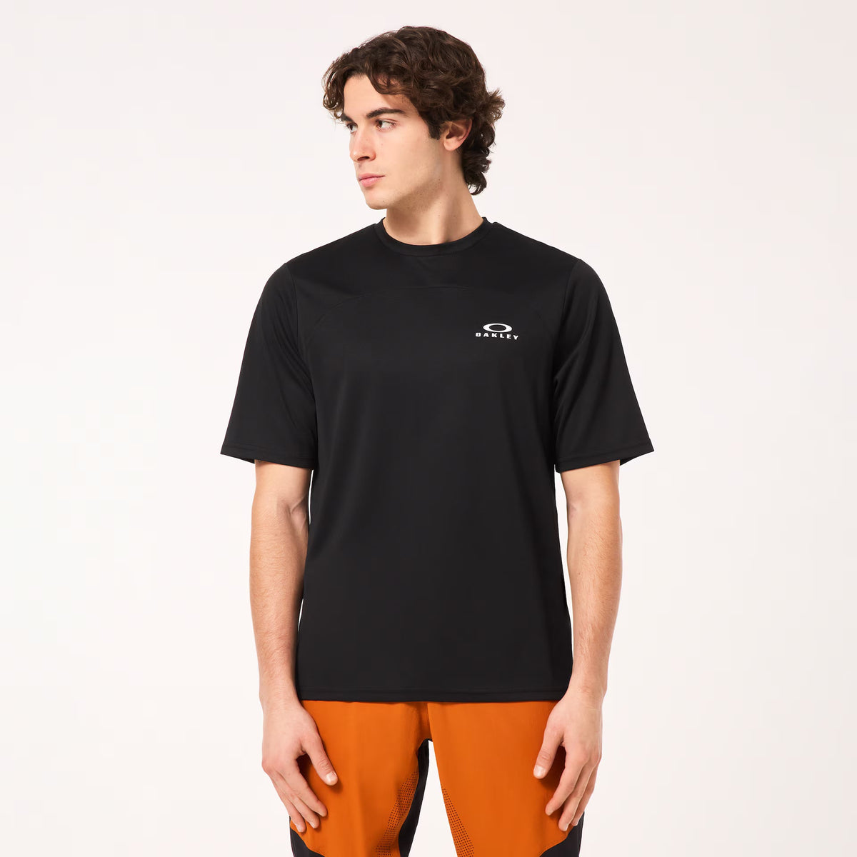 Oakley Men's Free Ride Ss Jersey - Black/White