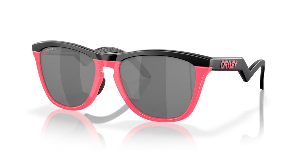 Oakley Men's Frogskins Hybrid Sunglasses - Black/Pink