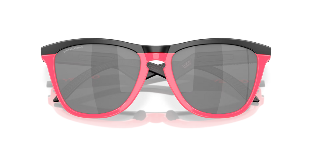 Oakley Men's Frogskins Hybrid Sunglasses - Black/Pink
