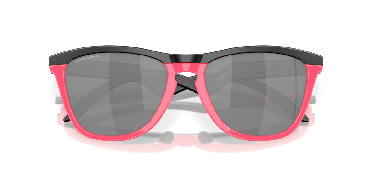 Oakley Men's Frogskins Hybrid Sunglasses - Black/Pink