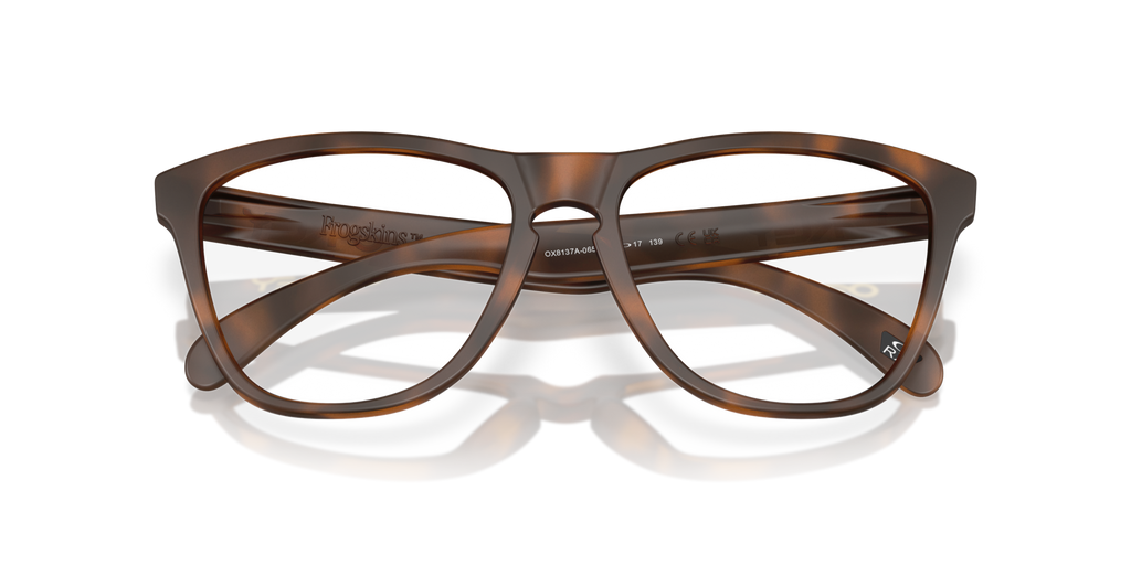 Oakley Men's Frogskins (low Bridge Fit) Eyeglasses - Brown
