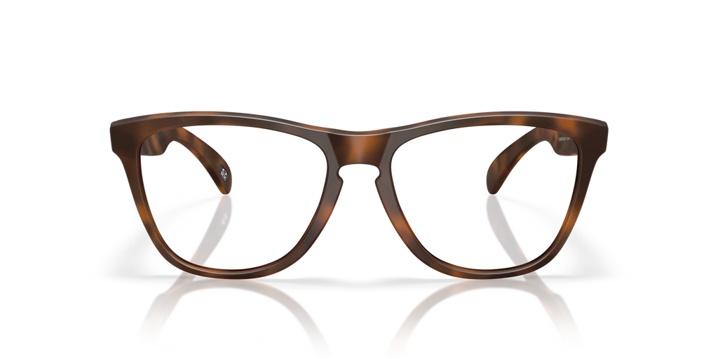 Oakley Men's Frogskins (low Bridge Fit) Eyeglasses - Brown