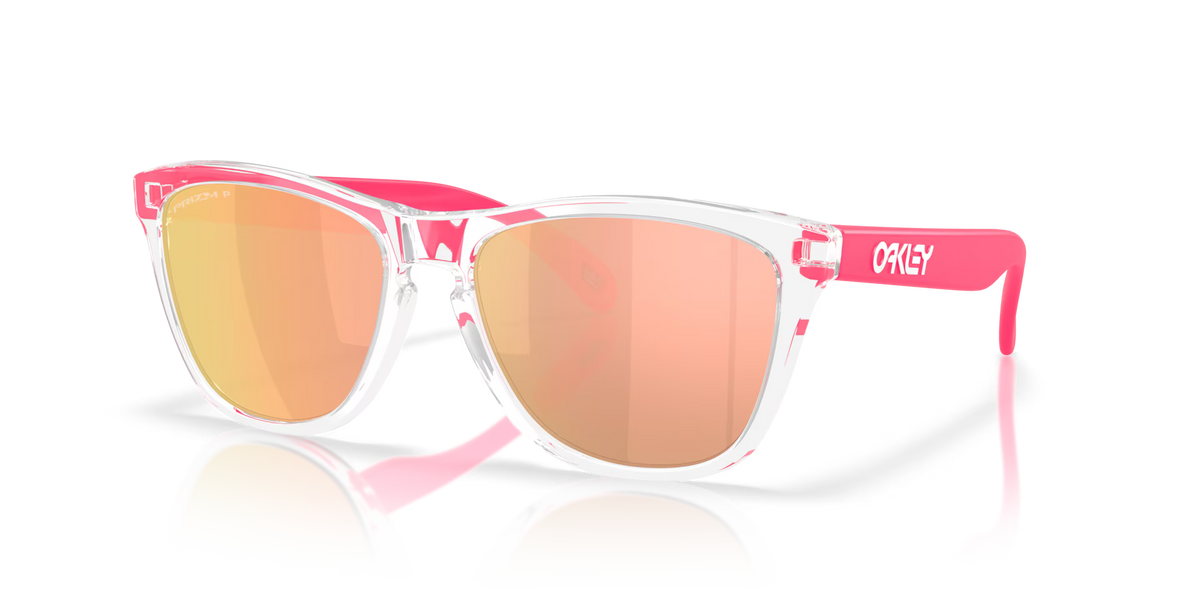 Oakley Men's Frogskins (low Bridge Fit) Sunglasses - Clear