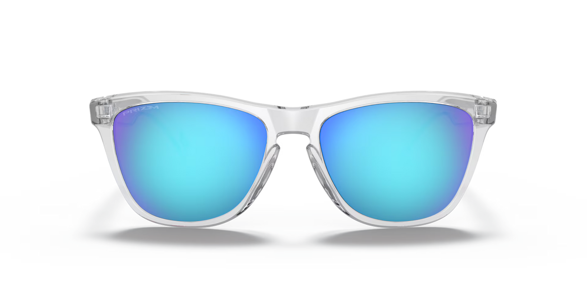Oakley Men's Frogskins (low Bridge Fit) Sunglasses - Crystal Clear