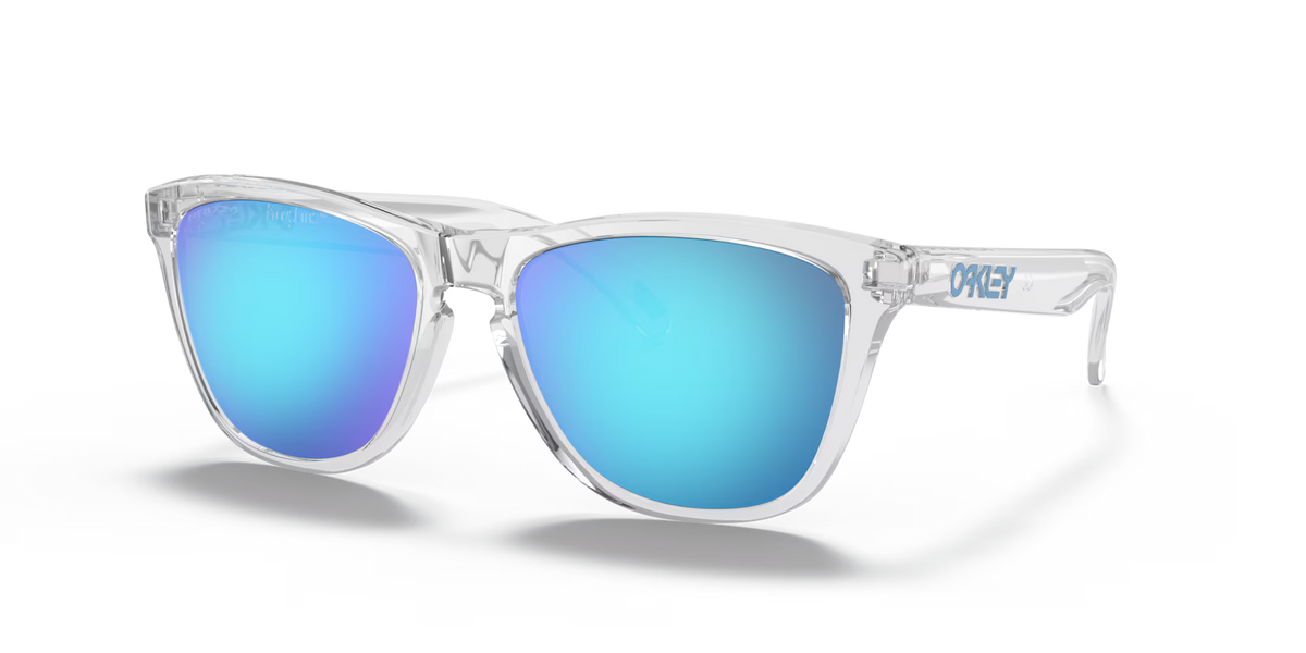 Oakley Men's Frogskins (low Bridge Fit) Sunglasses - Crystal Clear