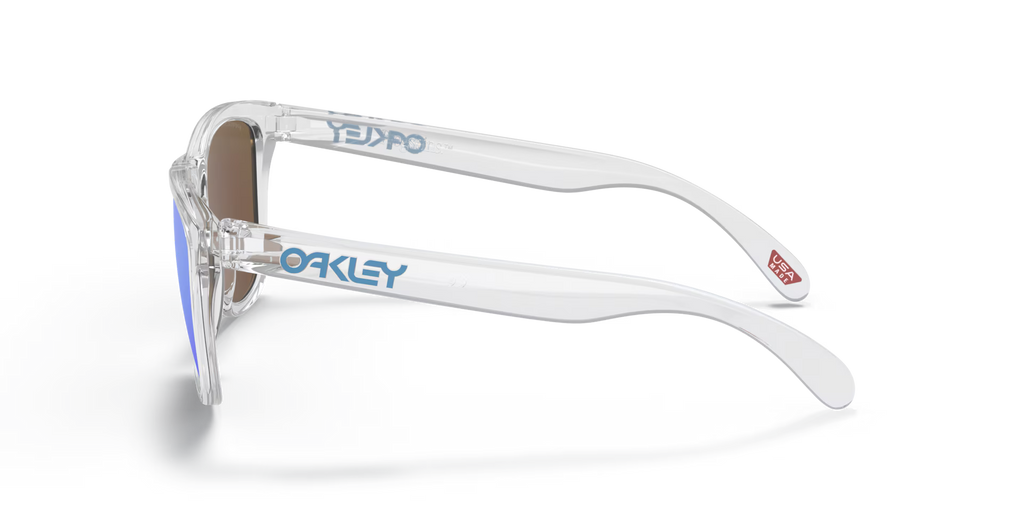 Oakley Men's Frogskins (low Bridge Fit) Sunglasses - Crystal Clear
