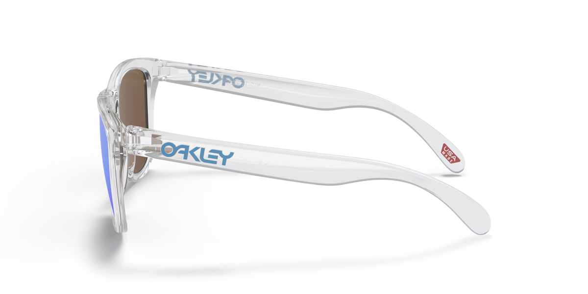 Oakley Men's Frogskins (low Bridge Fit) Sunglasses - Crystal Clear