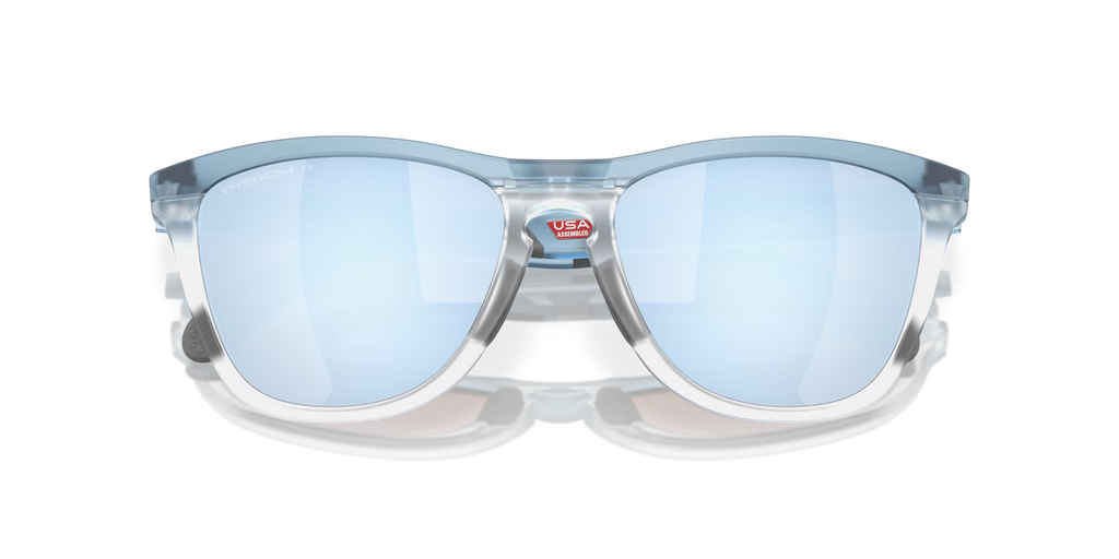 Oakley Men's Frogskins Range (low Bridge Fit) Sunglasses - Matte Stonewash