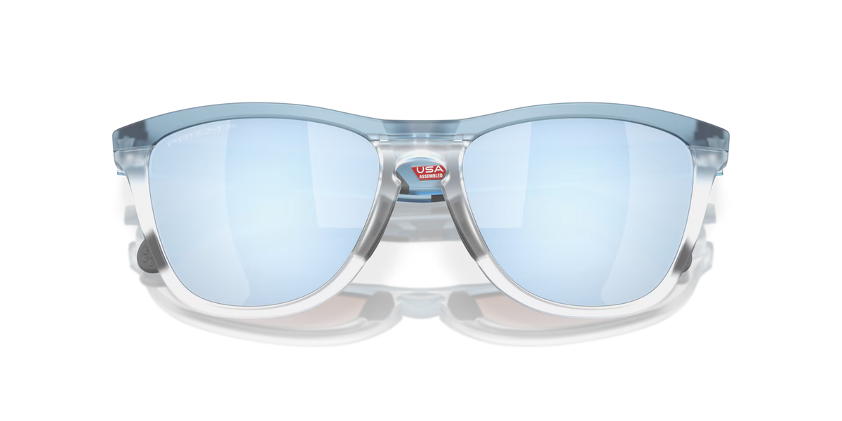 Oakley Men's Frogskins Range (low Bridge Fit) Sunglasses - Matte Stonewash