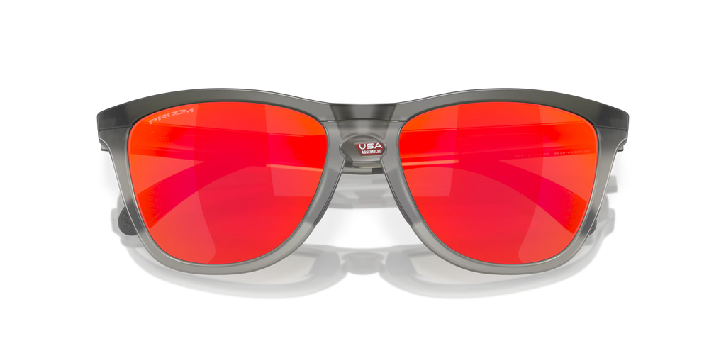 Oakley Men's Frogskins Range (low Bridge Fit) Sunglasses - Grey