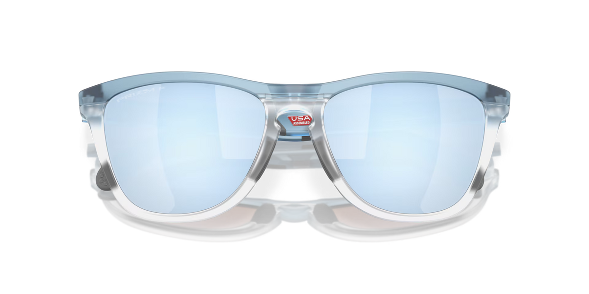 Oakley Men's Frogskins Range Sunglasses - Transparent Stonewash