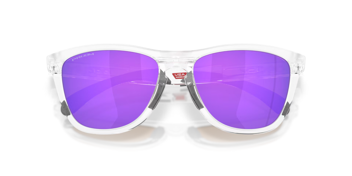 Oakley Men's Frogskins Range Xl (low Bridge Fit) Sunglasses - Matte Clear