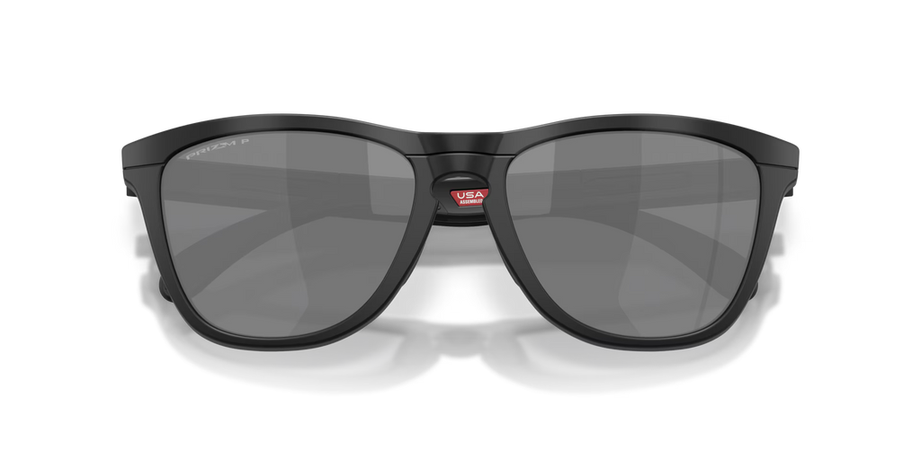 Oakley Men's Frogskins Range Xl (low Bridge Fit) Sunglasses - Black/Grey
