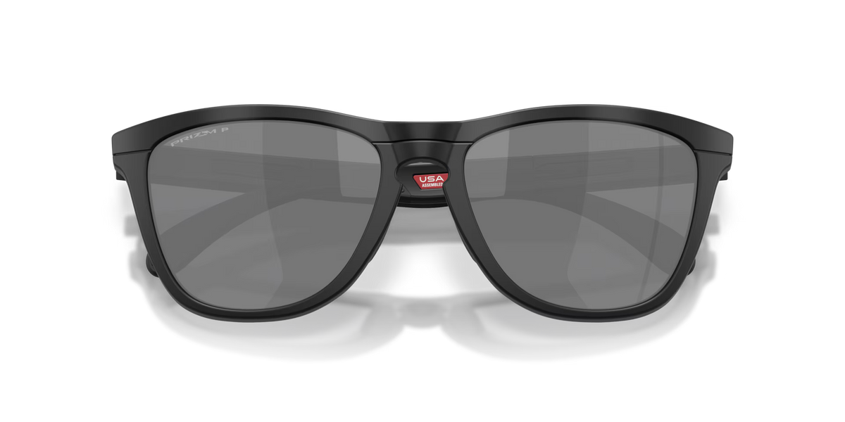 Oakley Men's Frogskins Range Xl (low Bridge Fit) Sunglasses - Black/Grey