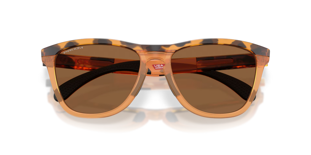 Oakley Men's Frogskins Range Xl (low Bridge Fit) Sunglasses - Matte Tortoise Transparent Ginger