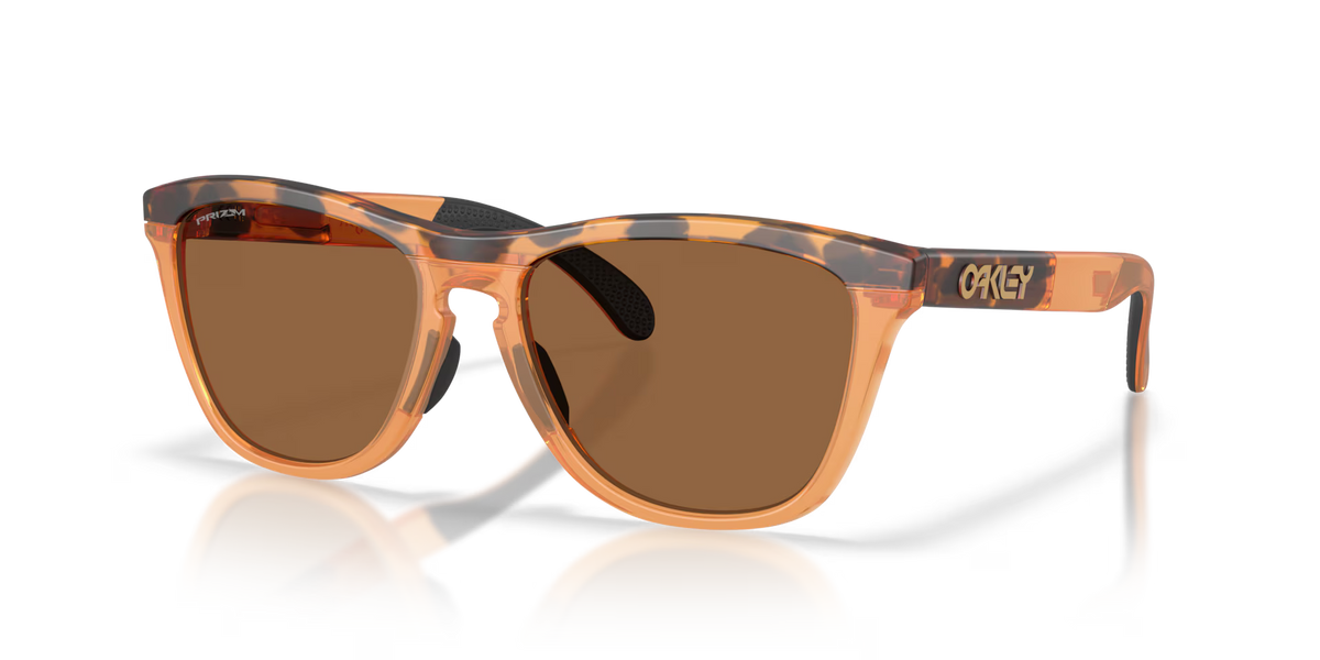 Oakley Men's Frogskins Range Xl (low Bridge Fit) Sunglasses - Matte Tortoise Transparent Ginger
