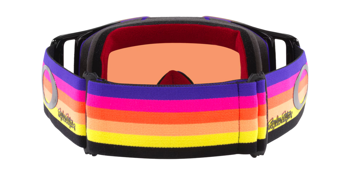 Oakley Men's Front Line Mx Troy Lee Designs Series Goggles - Neon