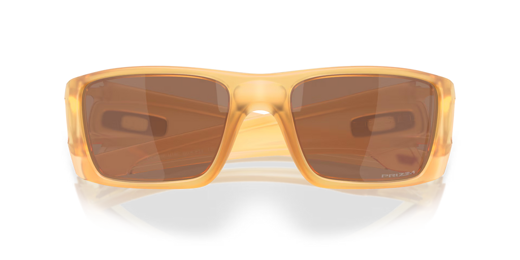 Oakley Men's Fuel Cell Sunglasses - Matte Transparent Light Curry