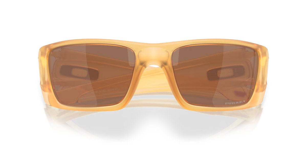 Oakley Men's Fuel Cell Sunglasses - Matte Transparent Light Curry