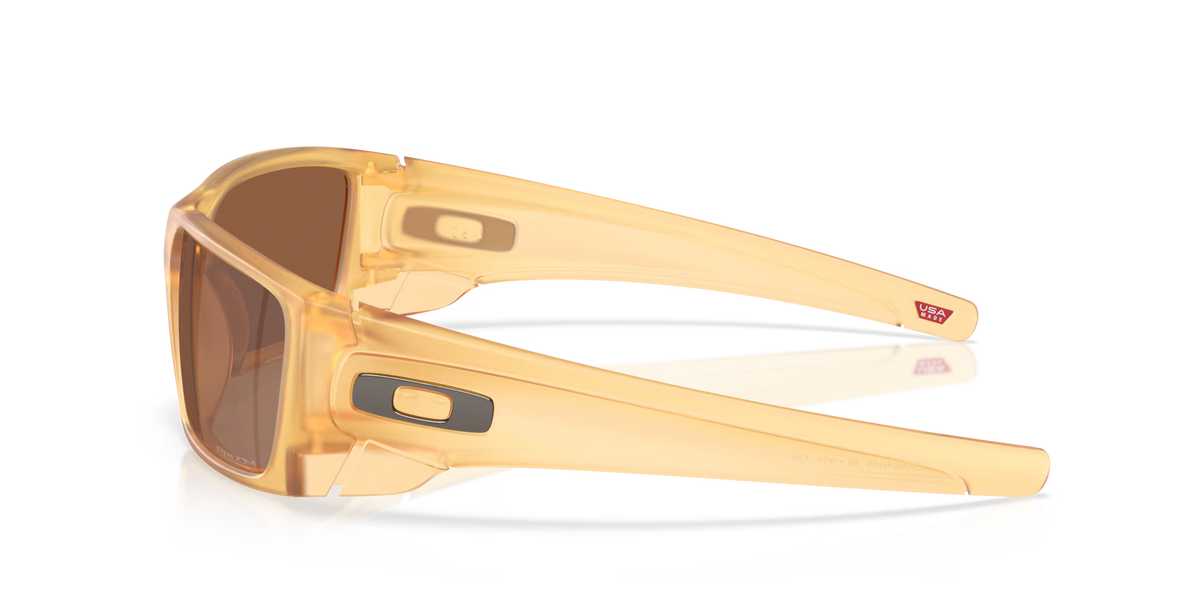 Oakley Men's Fuel Cell Sunglasses - Matte Transparent Light Curry